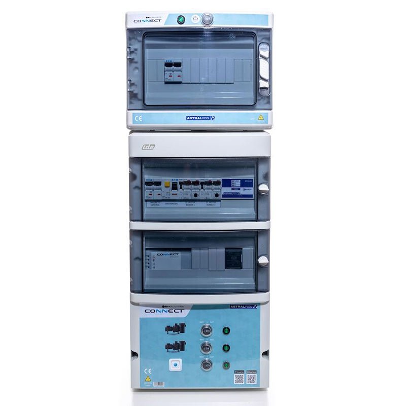 quadro elettrico completo luce bianca