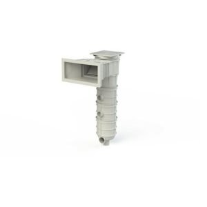 Skimmer filtrante per piscina in cemento armato